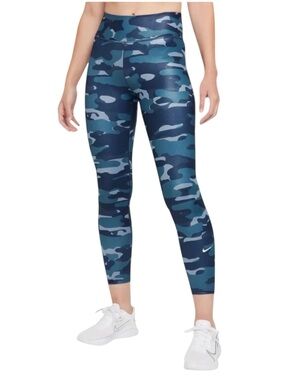 Nike One Mid-Rise Camo Leggings - NWT